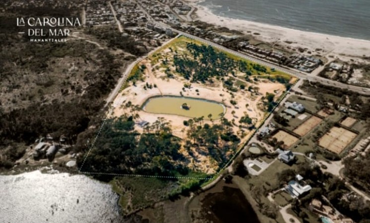Lote en Barrio Privado La Carolina del Mar en Manantiales