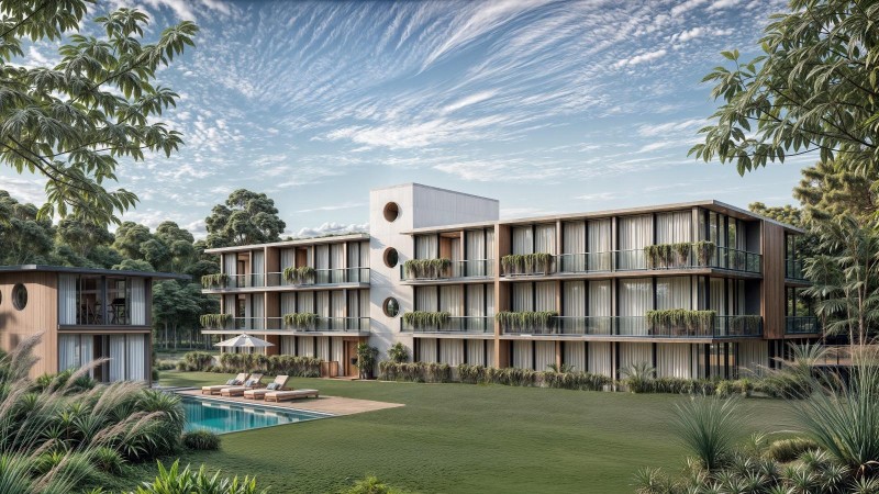 Surf House La Barra. Apartamentos de 1 y 2 dormitorios. Descuentos pre-lanzamiento!!!